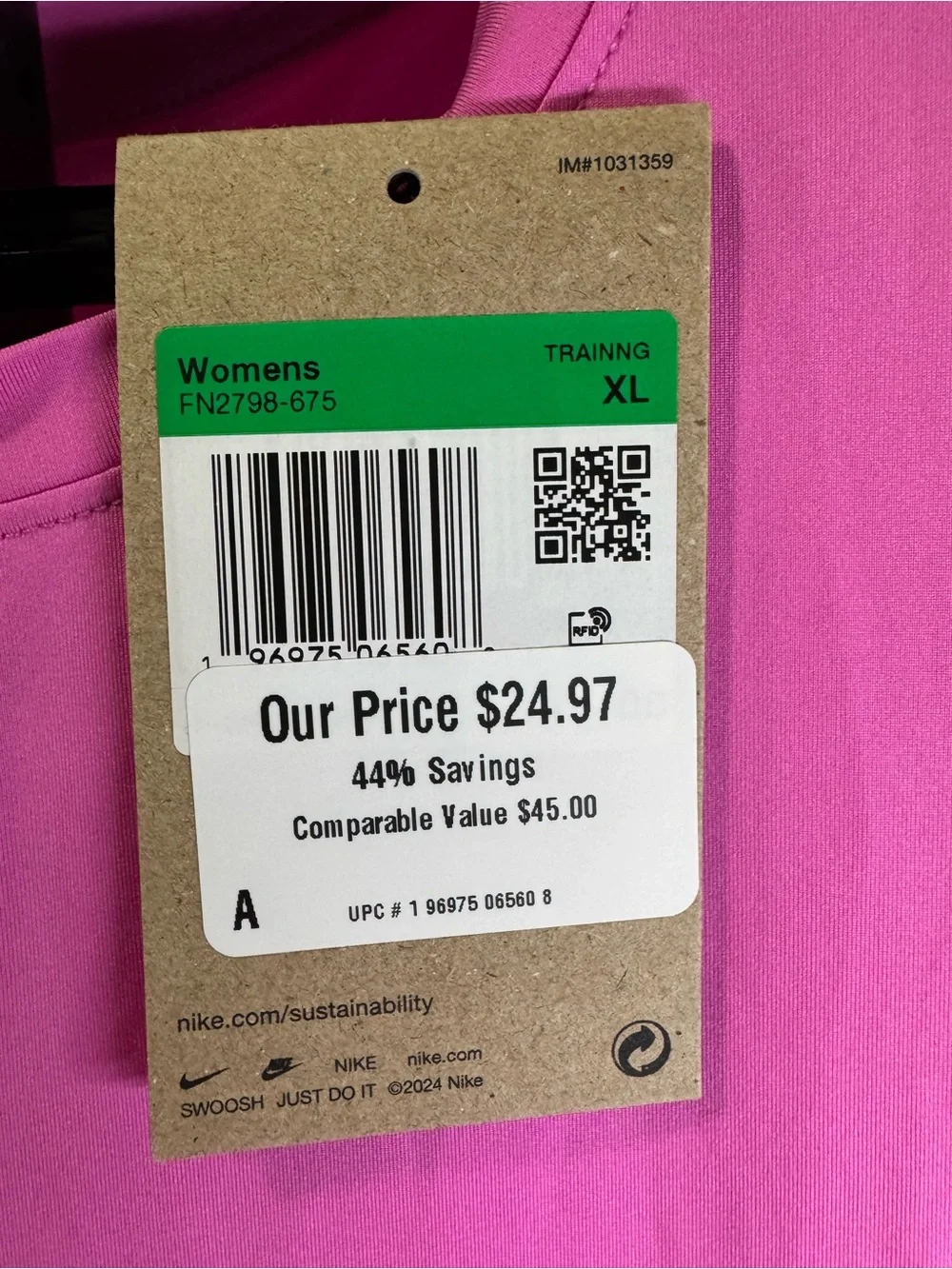 Women’s Dri-Fit Nike Top